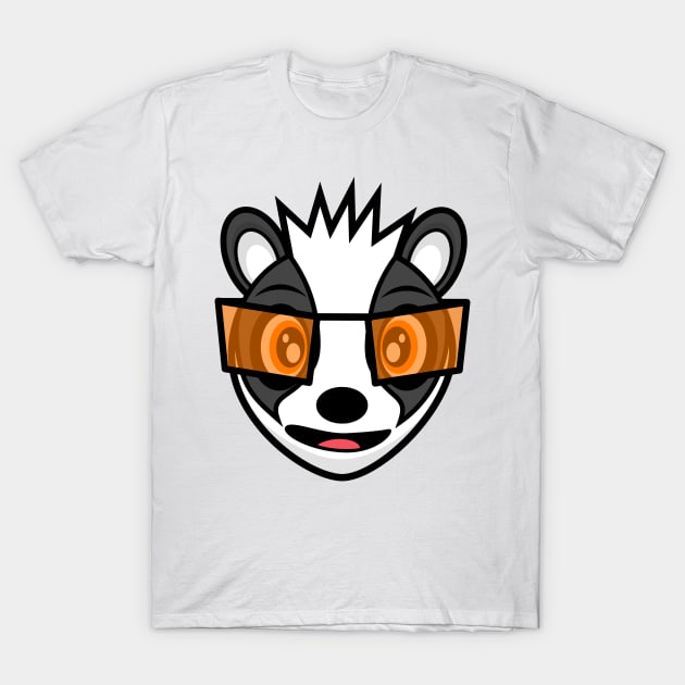 Happy Badger Æmber T-Shirt by MOULE